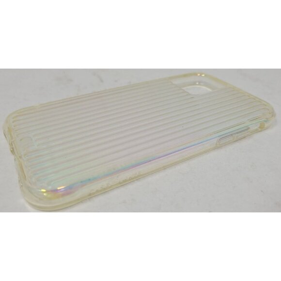 Case-Mate Tough Groove Case for iPhone 11, Clear Iridescent - Picture 3 of 4